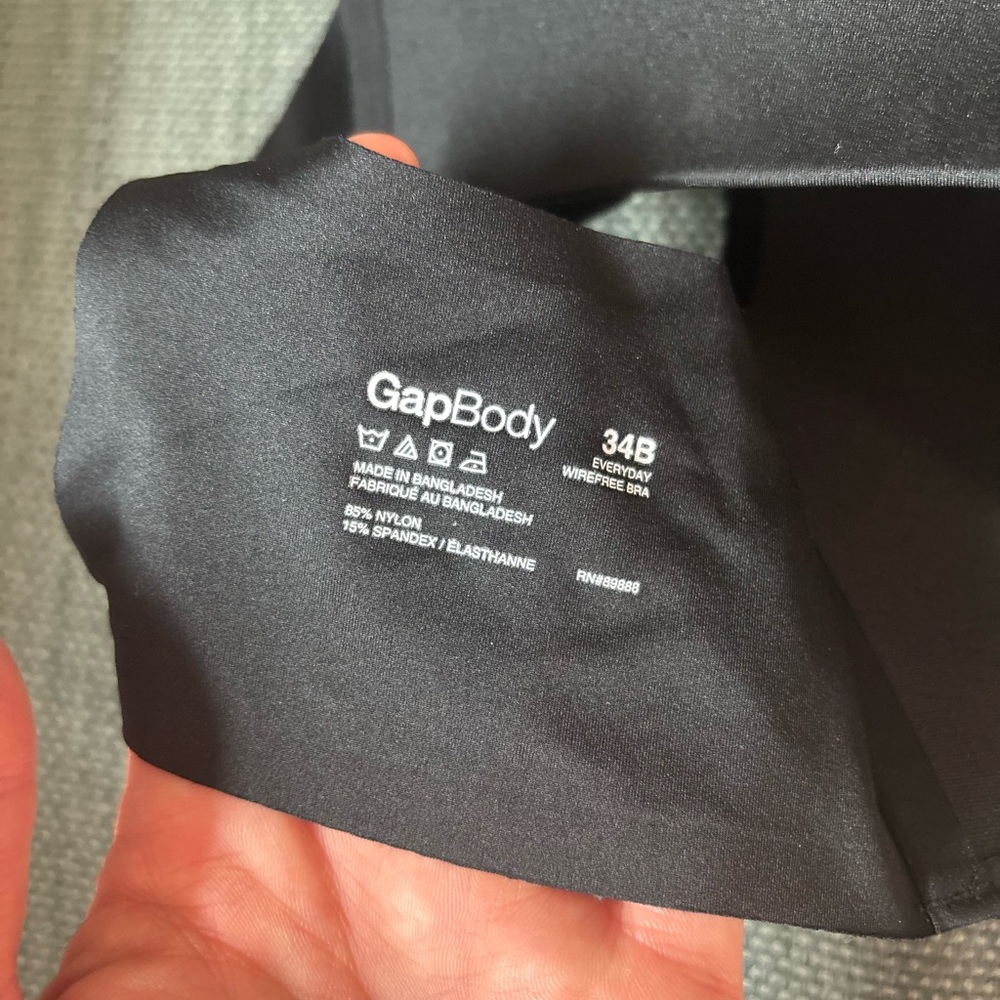 GAP Black Wirefree Seamless Bra - Picture 3 of 4